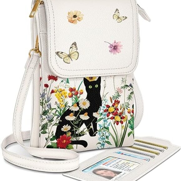 Cat Crossbody Purse - Picture 1 of 9